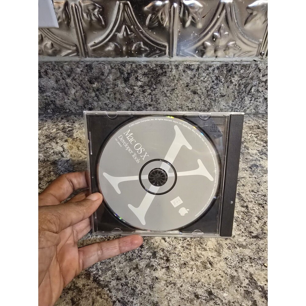Mac OS X Developer Tools Apple 2001 691-2963-A OEM Disc